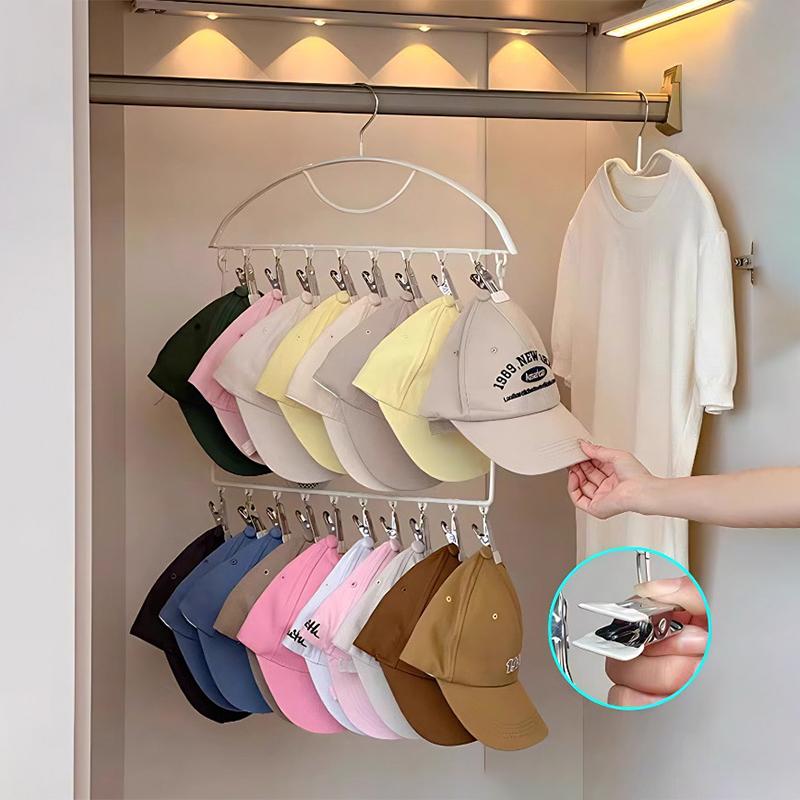 Large Capacity Modern Style Sock And Clothing Storage Rack Household Underwear Drying Rack with Plastic Hooks