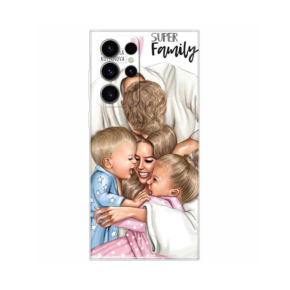 S24Ultra Phone Case for Samsung Galaxy S24 Ultra Soft Clear TPU Cases for Galaxy S24 S 24 S24 Plus S24+ Capa Shockproof Cover