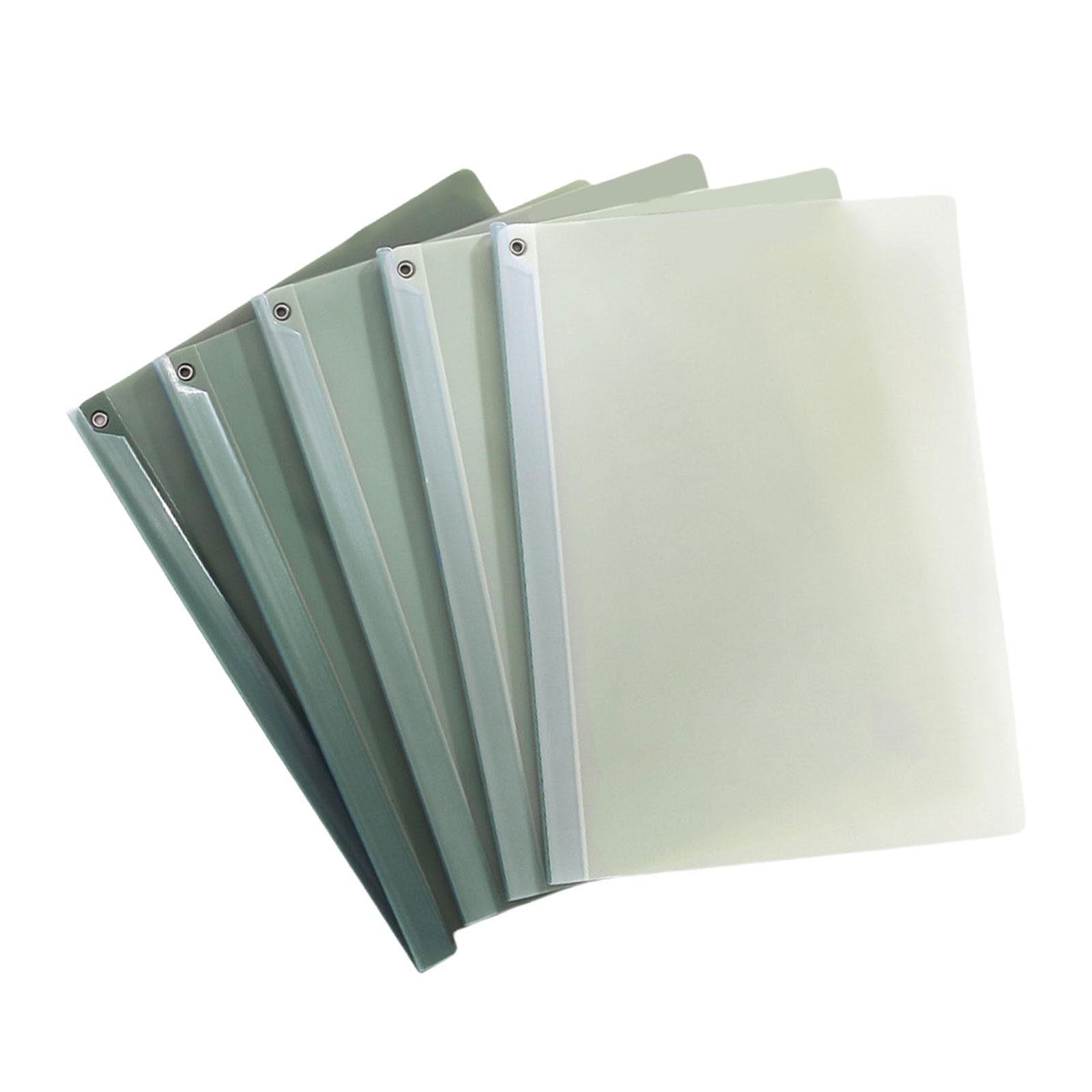 

5 шт. прозрачных файлов-вкладышей с длинным зажимом, органайзеры для документов, тестовых работ, папка для хранения большой вместимости для студента, учителя 2