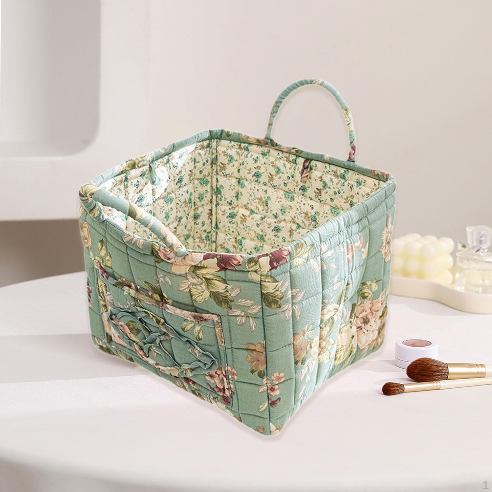 

Корзина для хранения ткани, контейнер для белья, игрушка с ручкой, многоцелевой мусор для нижнего белья D