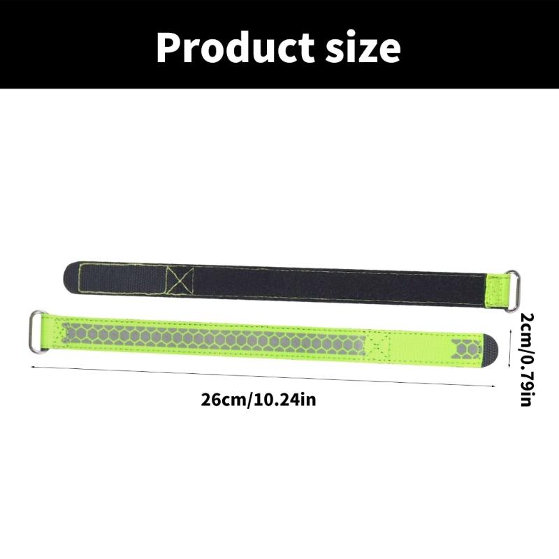 Battery Holder Fastener Strap 20x260mm High Compatibility for Remote Control Drones, Ensuring Stability During Flight