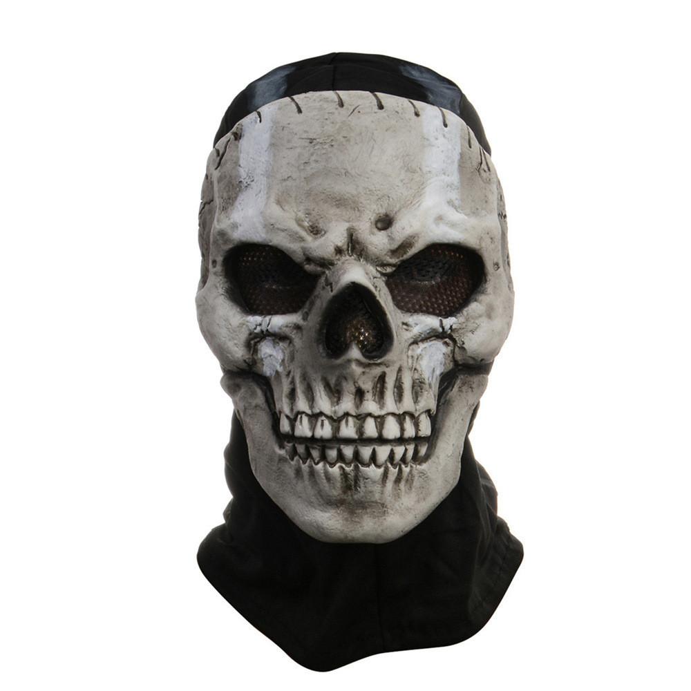 Mask Creepy Ghost Perfect For Halloween Costume Party Durable Latex Material