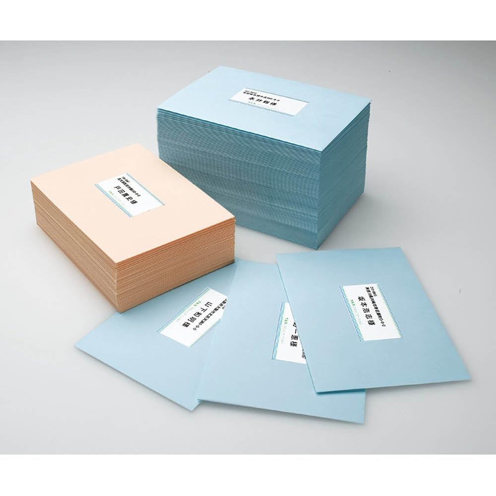 Kokuyo KPC-E124-100N Printer Dual Use Label Stickers, 24 Sides, 100 Sheets