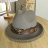 Bull Head Decor Fedora Hat Unisex Wide Brim Hat Vintage Western Cowboy Hat  Outdoor Travel