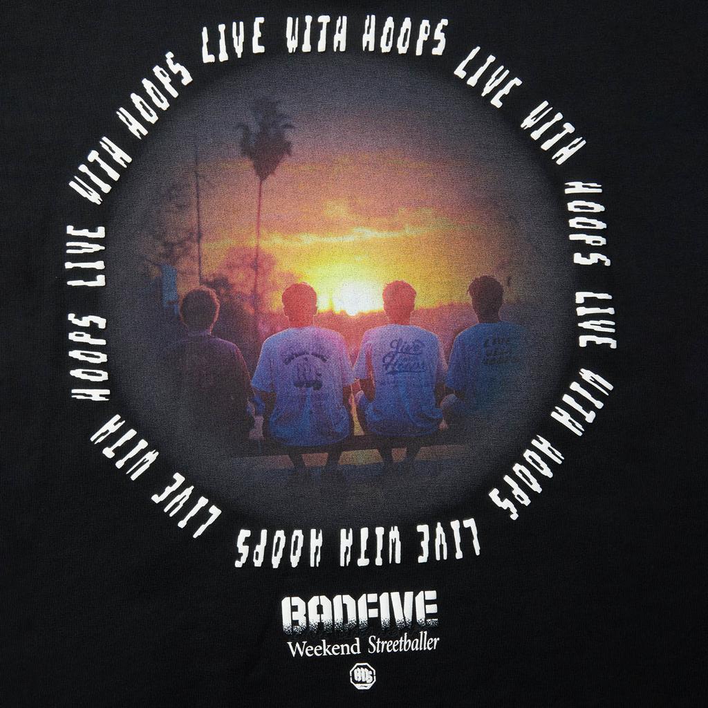 Li-Ning Loose Comfortable Versatile Short Sleeve T-Shirt Men Tops Black AHSV037-2