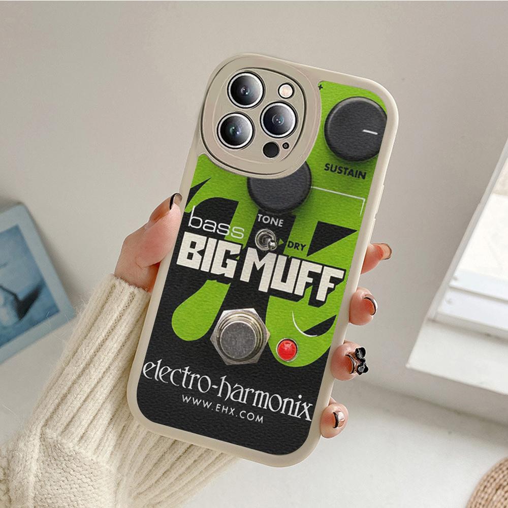 For Iphone Big Muff Phone Case for Iphone 14 13 11 12 Pro MAX 13 12 MiNi 7 8 Plus Iphone 14 XS XR Guitar Pedal Lambskin Covers