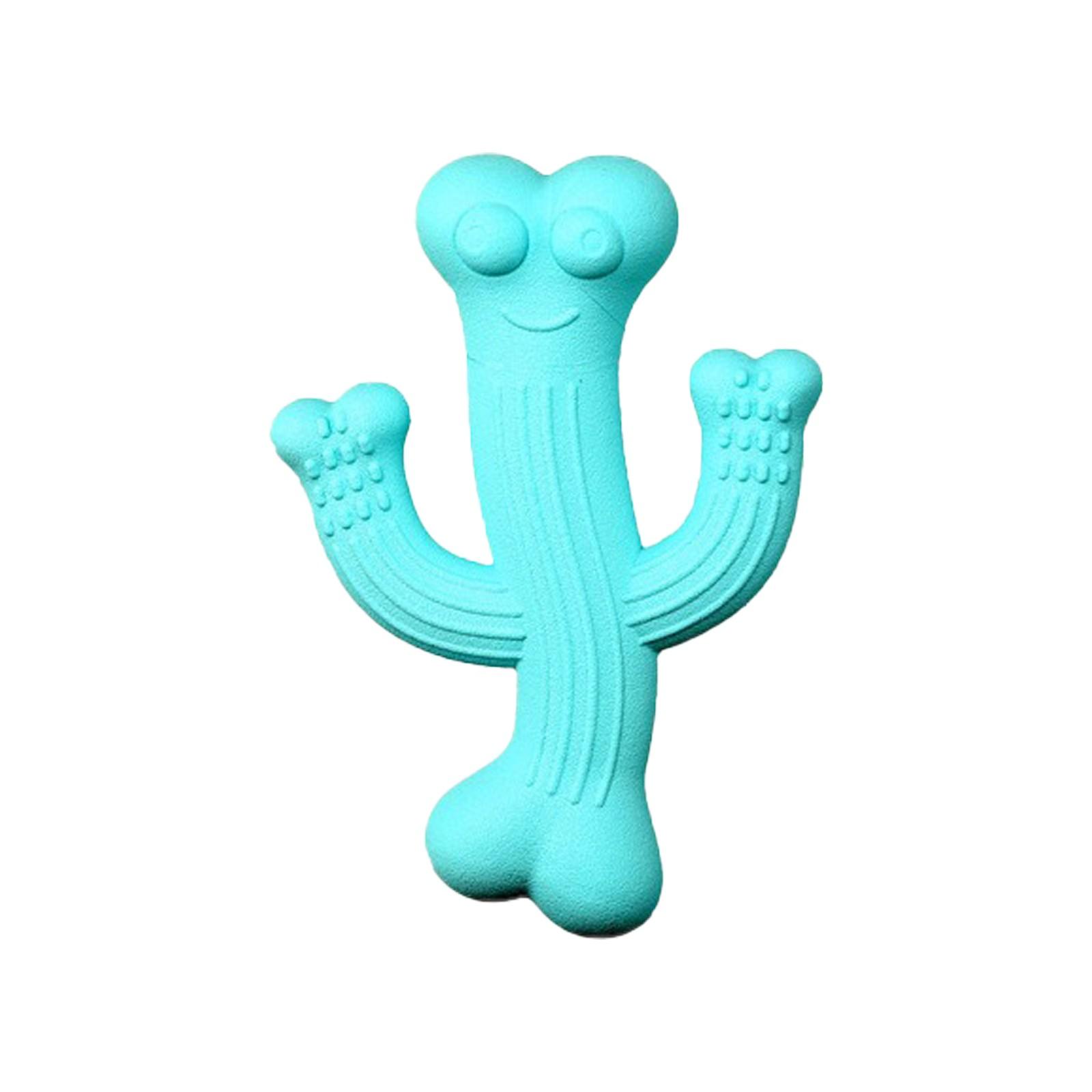 

Товары для домашних животных Устойчивые игрушки для собак Кактус Резиновые игрушки для домашних животных One Size зелёный