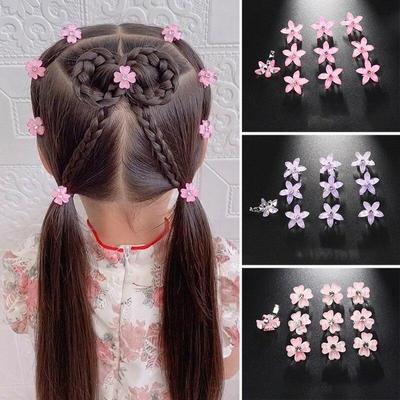 Épingles à cheveux princesse à fleurs pour filles, 10 pièces, épingles à cheveux, couvre-chef pour enfants, pinces à cheveux, accessoires pour cheveux, nouvelle collection