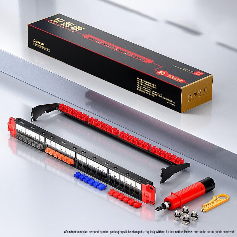 

Anpukang CAT5e 24-Port 1U Rackmount Patch Panel