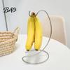 Cesto di Frutta con Ganci Appendi Banane, Supporto con Gancio in Acciaio Inossidabile, Appendi Freschezza Banane più a Lungo, Scaffale Salvaspazio per Piano di Lavoro in Cucina