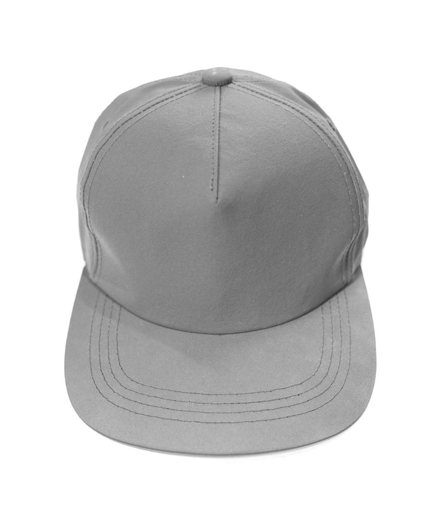 Aimnaseohyumeonbiing 5 Panel Snap Back - Silver