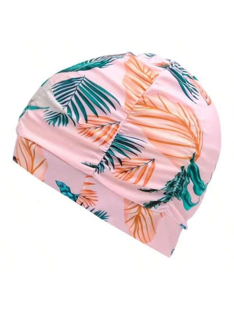 Swimming Cap Women's Long Hair South Korea Fashion Comfortable Cloth Swimming Cap Adult Long Hair Ear Protection Swimming Cap Sw