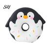 Interactive Dog Toy Donut Animal Latex Squeaky Chew Puppy Teething for Aggressive Chewers Fetch Play