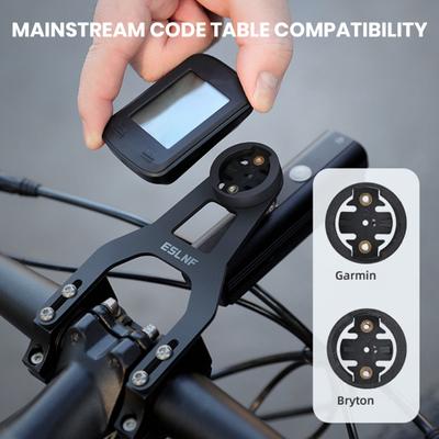 Bike Computer Holder Rustproof Corrosion Resistant Universal Simple Installation Stopwatch Speedometer Mount Holder