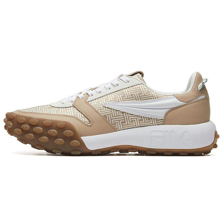 

Fila Gara Верхний слой из ткани Кожа коровы Свиная кожа Удобная спортивная модная обувь с низким верхом Повседневные кроссовки Женские Белый F12W144141FNW 38.5