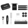 ENLEE 10pcs Bike Ratchet Wrench Repair Kit Multi-Functional Tire Repair Emergency Tool Set
