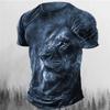 Men's Graphic Rabbit T Shirt Short Sleeve T shirt 3D Print Crew Neck Shirt Retro Vintage Casual Street Style Sports Outdoor Holiday