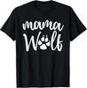 Mama Wolf Wolves Wild Lover Mom Mother Women Gift T-Shirt Small