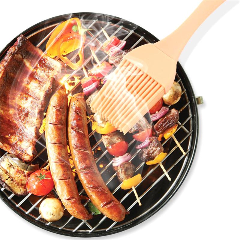 Štětec na silikonový olej Štětec na grilování Koření Omáčka Dort Chléb Máslo Vejce tepelně odolné Domácí kuchyně Pečení Nástroje na vaření