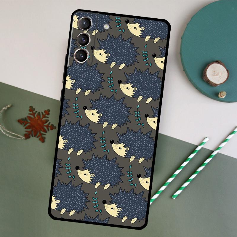 Hedgehog Phone Case For Samsung Galaxy S26 S23 Ultra S20 S21 S22 S24 S25 Plus S10 S25 FE Back Cover