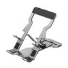 Foldable Table Phone Stand Phone Holder Bracket Ultra-thin Angle Adjustable Aluminum Alloy Cradle Dock For IPads Smart Phone Sliver