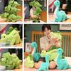 Jurassic Dinosaurier Park Plüschtier Grüner Stegosaurus Dreieckiger Drache Tyrannosaurus Rex Cartoon Stofftier