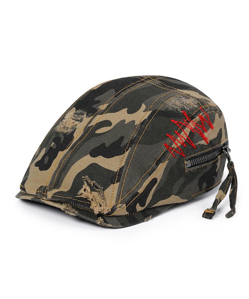 MAINBOOTH Destroyed Hunting Cap(Camo)