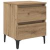 Modern Bedroom Nightstand, Living Room Sofa Side Table, Drawer Storage Cabinet, 40x35x50 Cm