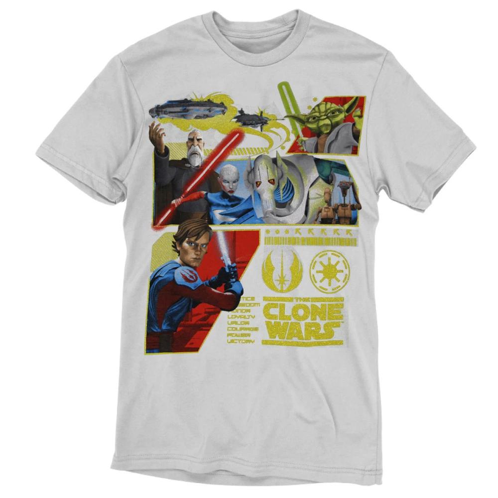 Star Wars The Clone Wars Republic s Revenge Youth (8-20) T-Shirt 4XL