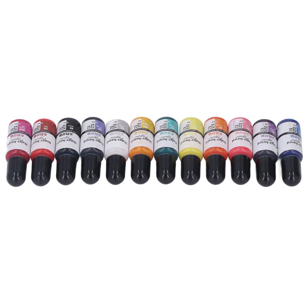 12 Colors Epoxy Resin Pigment Even Luster DIY Handcraft Epoxy Resin Dye for Cement Gypsum