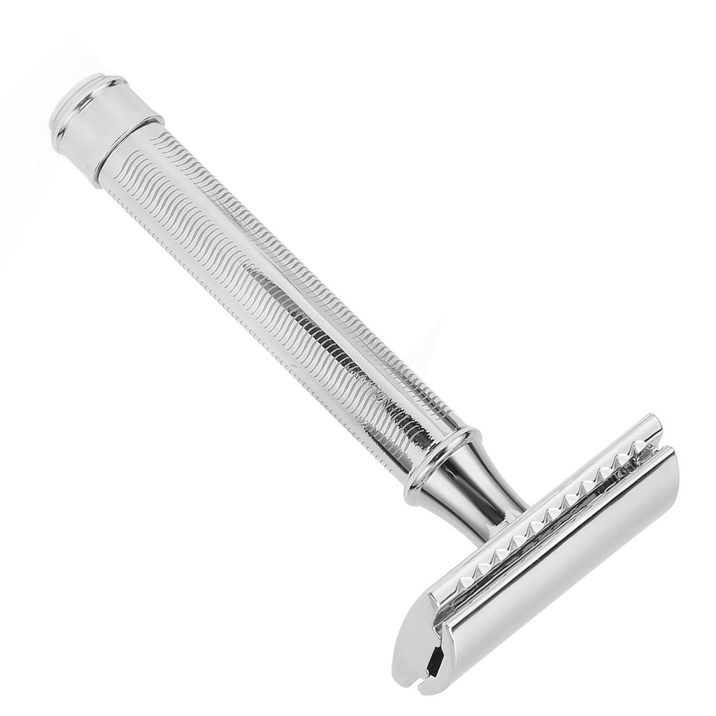 Old Fashioned Safety Razor Safe Precise Easy to Use Double Edged Shaving Razor for Men