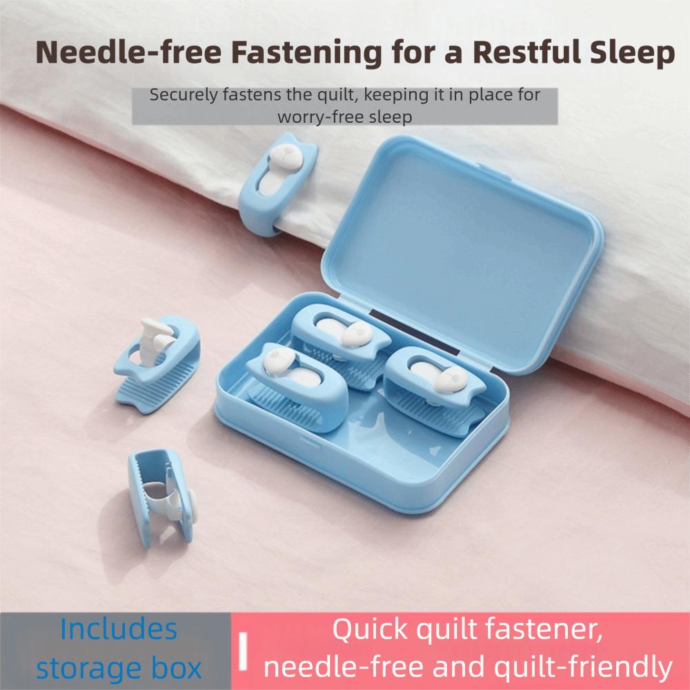 6Pcs Nonslip Quilt Clip No Damage Design Quilt Fasteners Duvet Clips  Curtain Fixation