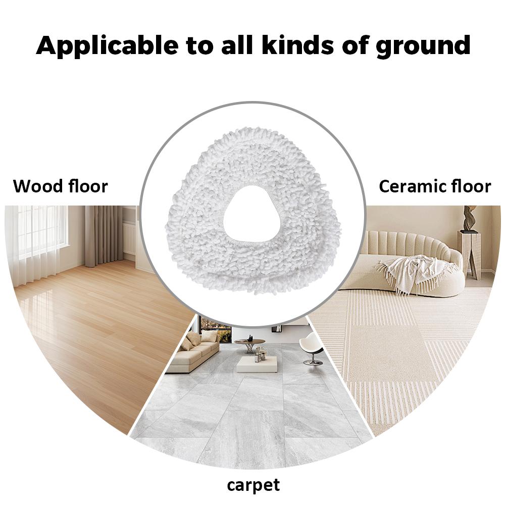 Mop Cloths Part For Narwal J3/ J4 /J5 /J4 Lite/J5X /Freo X Ultra/Freo Z Ultra Vacuum Cleaner Sweeping Robot Mop Pad Accessories