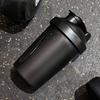 NEW 400ML Shaker Bottles Sport Water Cups Whey Protein Powder Mixer Bottle Fitness Gym Shaker Outdoor Portable Plastic Drink Cup