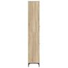Bathroom Cabinet with Storage Sonoma Oak 31.5 X 33 X 190 Cm