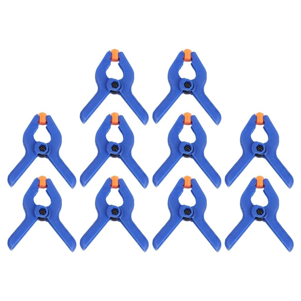 Kit Federklemmen Schwerlast 10 Stück 2 Zoll Holzbearbeitungswerkzeuge Kunststoff Neu