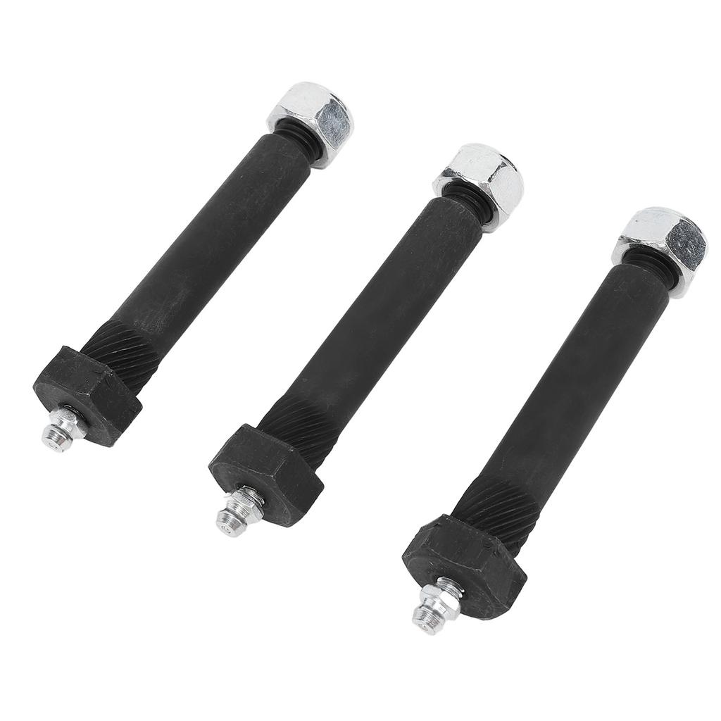 14Pcs Trailer Axle Spring Shackle Screw 9 16 X 3in M11 X 1.25 Thread Steel Greasable Spring Screw for 2000lb 3500lb