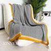 Nordic Knit Sofa Blanket: Cozy for Living Room, Office, Car & Bed