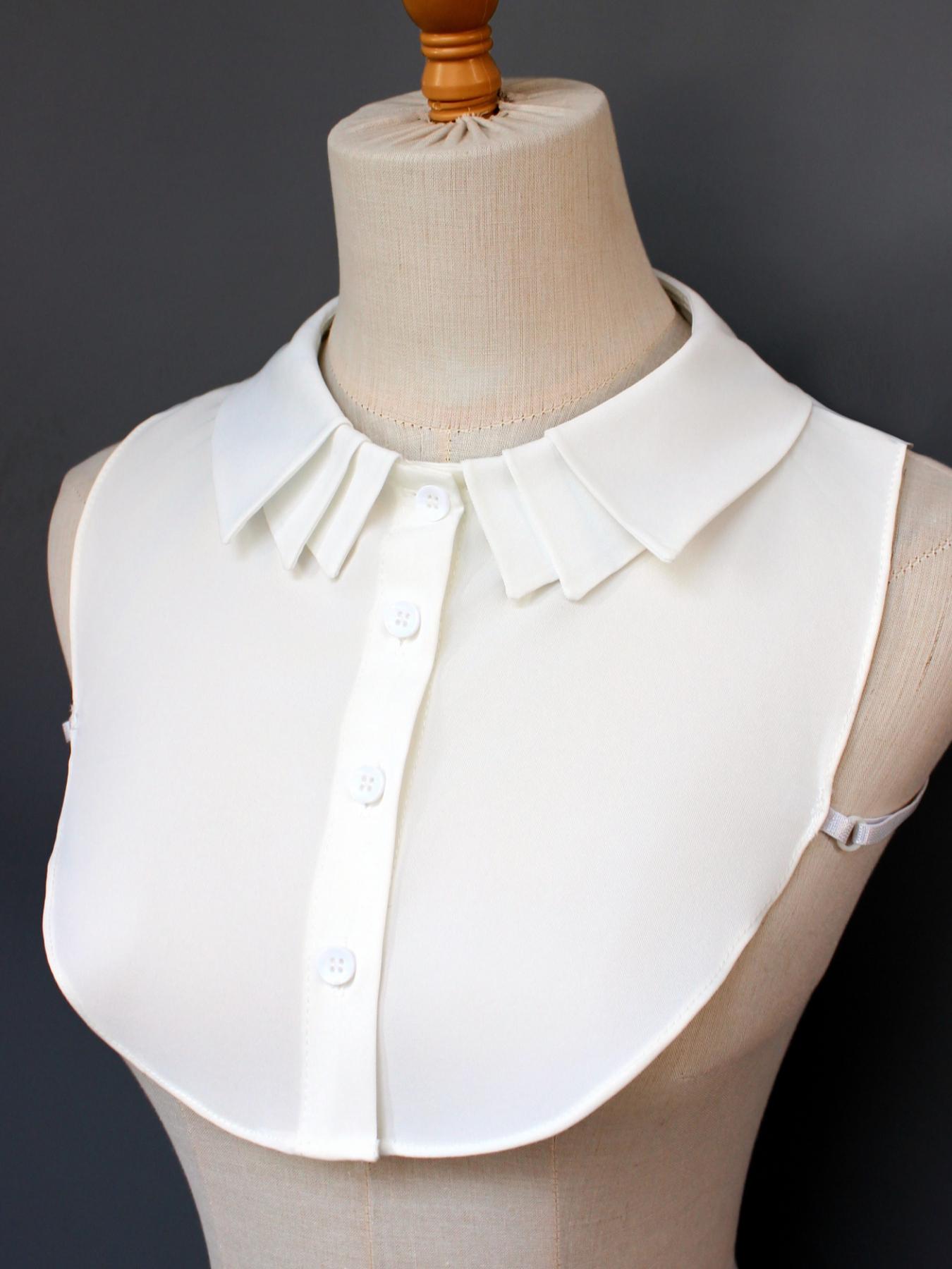 

1 модный многослойный воротник «Питер Пэн» - женский съемный воротник-аксессуар, элегантная академическая атмосфера, для ношения круглый год