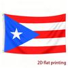 2D Flat - 2D Flat - 1pc Multi-Size Optional 2D Flat Puerto Rico Flag Pattern Single-Sided Printing, Fan Support Flags, National Theme Flags, Decoratio