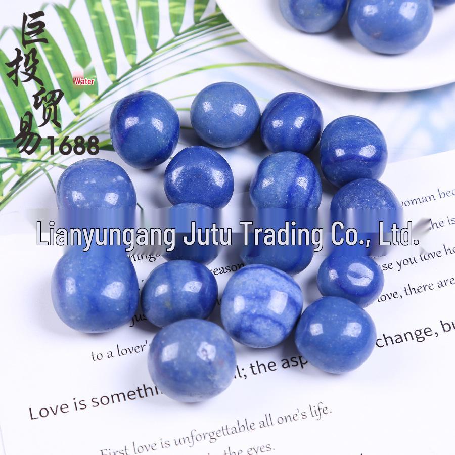 

Natural Blue Aventurine Tumbled Stones for Aquarium & Yoga Decor
