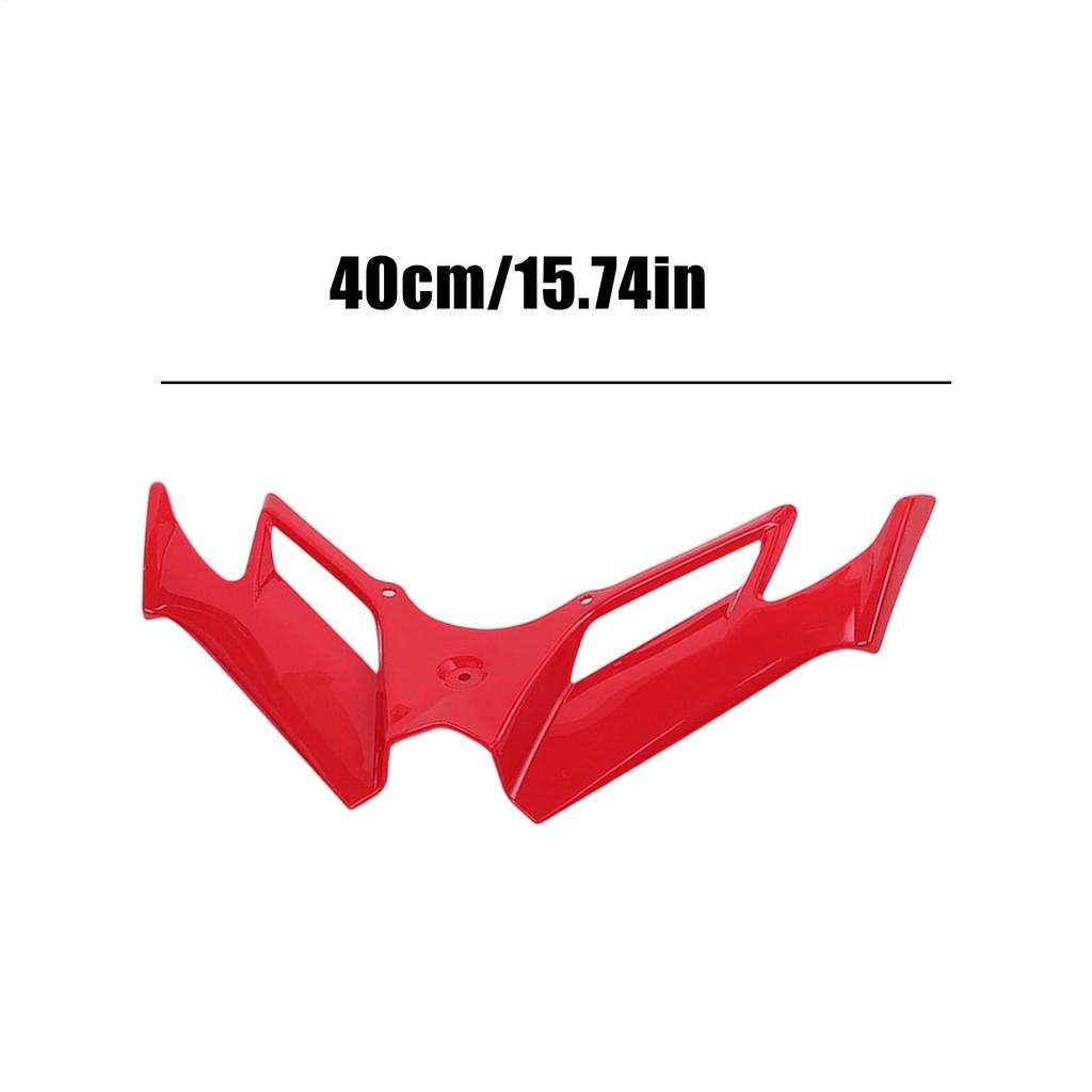 Motorcycle Front Fairing Winglets Modified Protection Motorcycle Side Wind Wings Motorbike Bird Beak Fixed Shark Fin Fairing