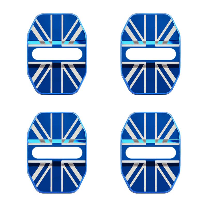 XLJBM1 For BMW Car-Styling Door lock Cover UK national flag Emblem Cover Fit For MINI Cooper S R55 R56 R57 R58 R59 F54 F60 Countryman C