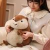Nuovo peluche realistico e tenero a forma di marmotta capibara, adorabile peluche di marmotta seduta, regalo di Natale e compleanno.