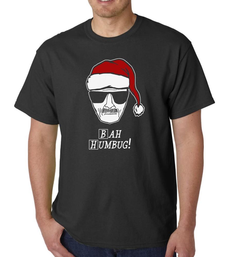 Bah Humbug Breaking Bad TShirt Walter White Heisenberg Xmas Geek Funny Quote
