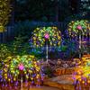 3/1pcs LED Solar Firework Lights Garden Decoration Fairy Lights Waterproof Outdoor Dandelion Lawn Lamp for Garden Lawn Decor