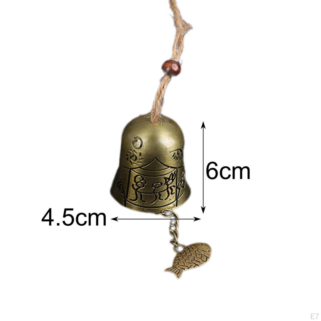Wind Bell Car Hanging Decoration Creative Sturdy Interiors Easy To Use Chime Ornament for Porch