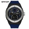 Sanda Youth Multifunctional Waterproof Sports Watch for Students