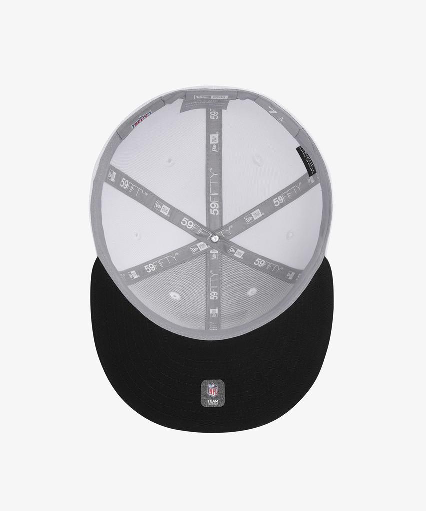 NEW ERA Nfl Las Vegas Raiders Basic Fitted Cap All-Tic White/Black 15131687