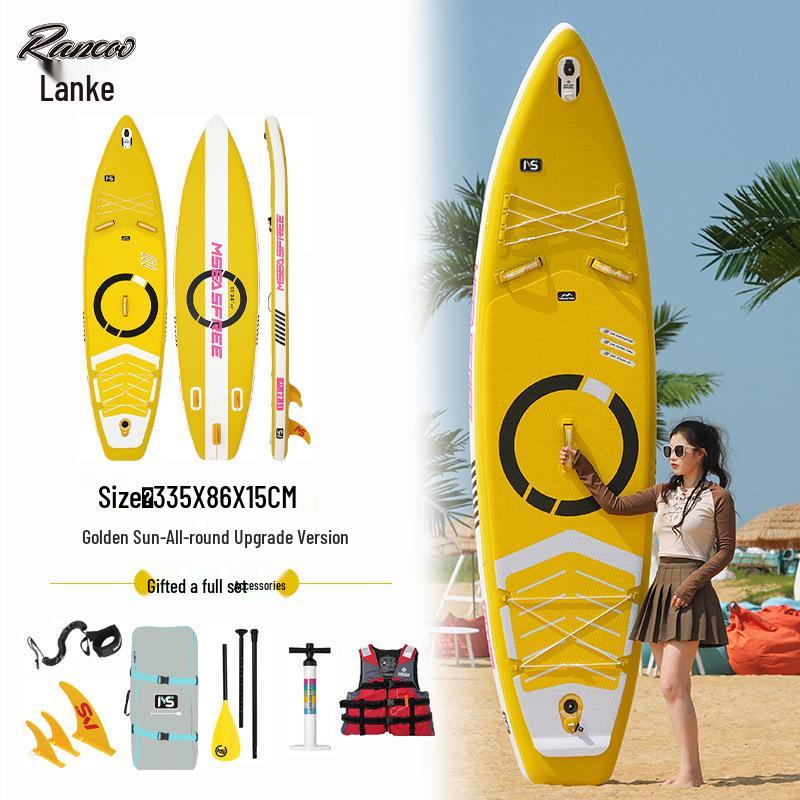 Lanko Inflatable Paddle Board - Universal PVC SUP for Surfing & Paddling